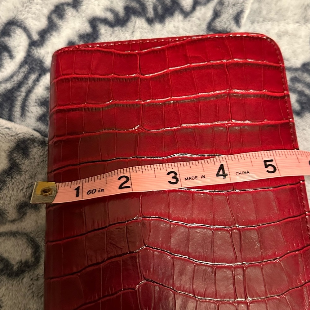 MUNDEX Wallet & 6 Ring Daily Planner Organizer Tabbed by Mundi nwot - Picture 10 of 11